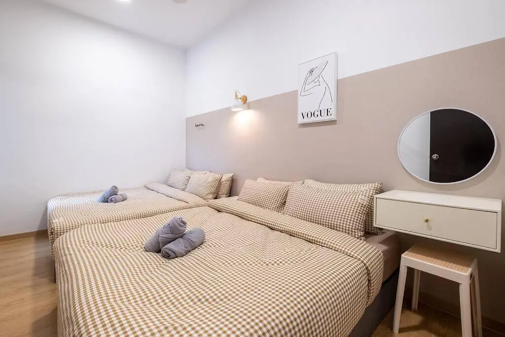 公寓 Blissful Cottage@Feelhome/2Br,7Pax,Mrt 中文房东 吉隆坡