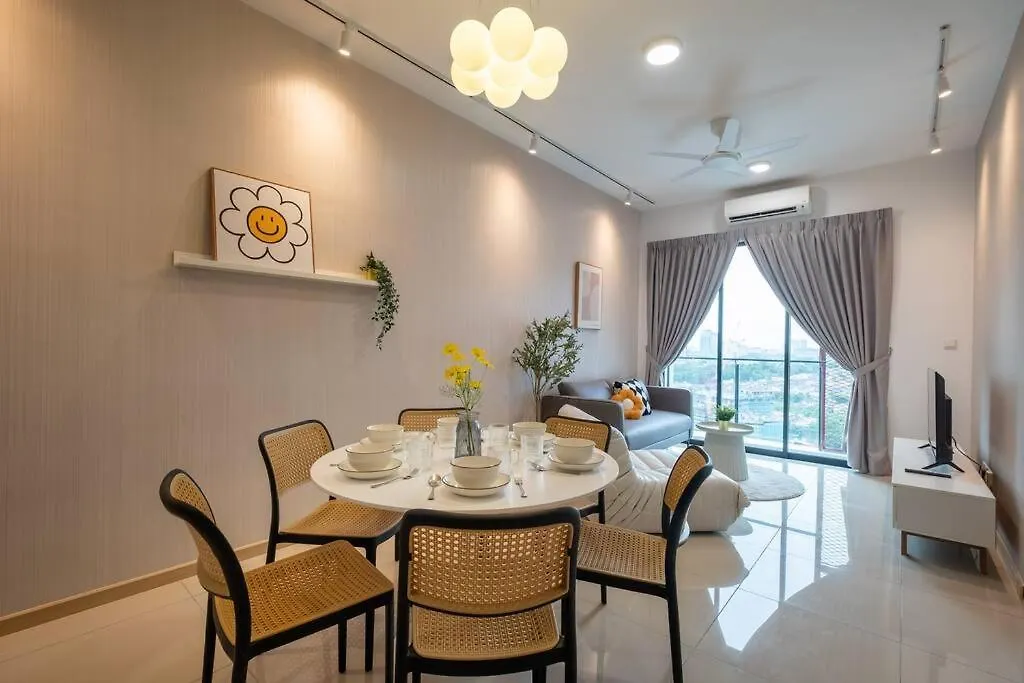 公寓 Blissful Cottage@Feelhome/2Br,7Pax,Mrt 中文房东 吉隆坡