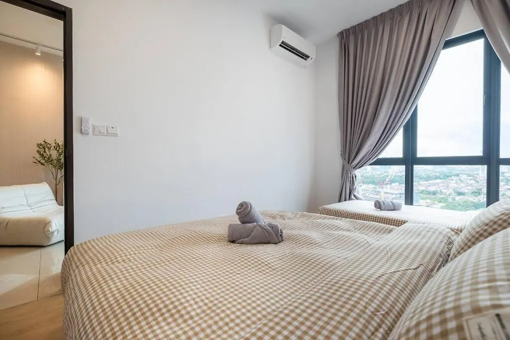 Blissful Cottage@Feelhome/2Br,7Pax,Mrt 中文房东 吉隆坡 公寓