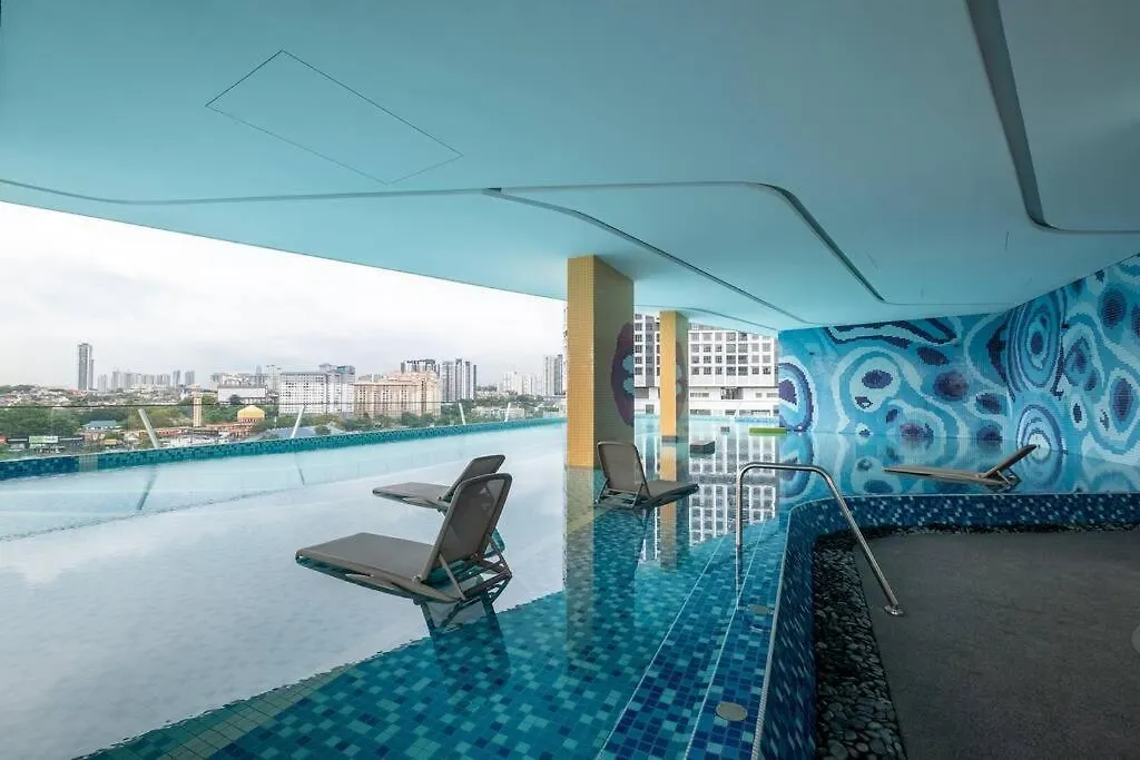 公寓 Blissful Cottage@Feelhome/2Br,7Pax,Mrt 中文房东 吉隆坡